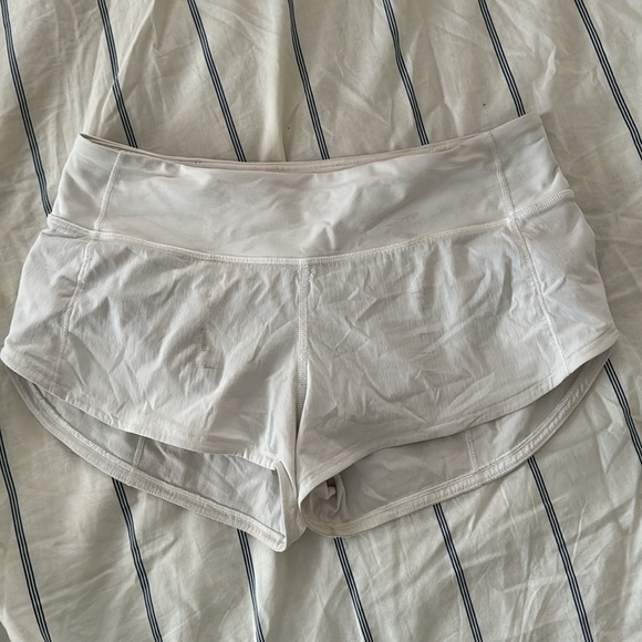 Speed up shorts white 2.5” - Picture 2 of 5
